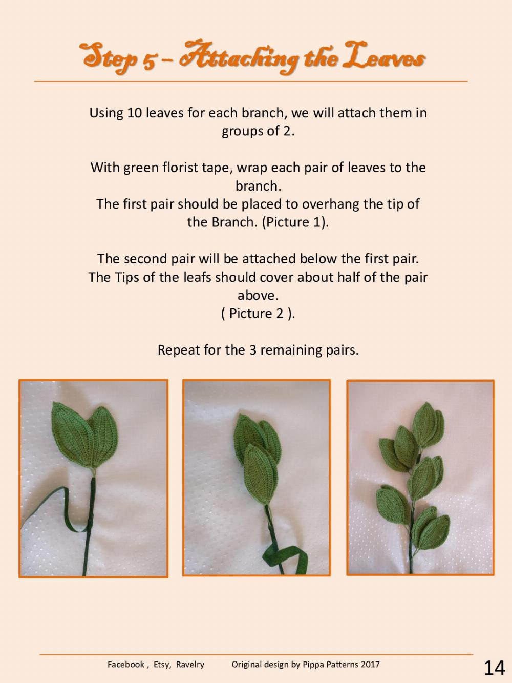 Orange Tree Pattern and Instructions