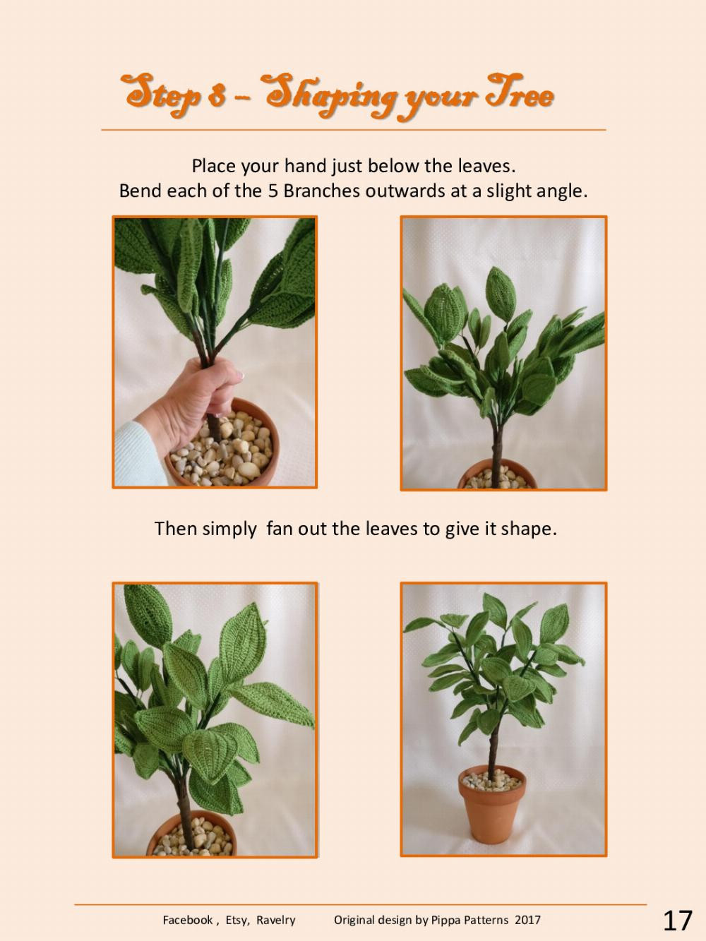 Orange Tree Pattern and Instructions