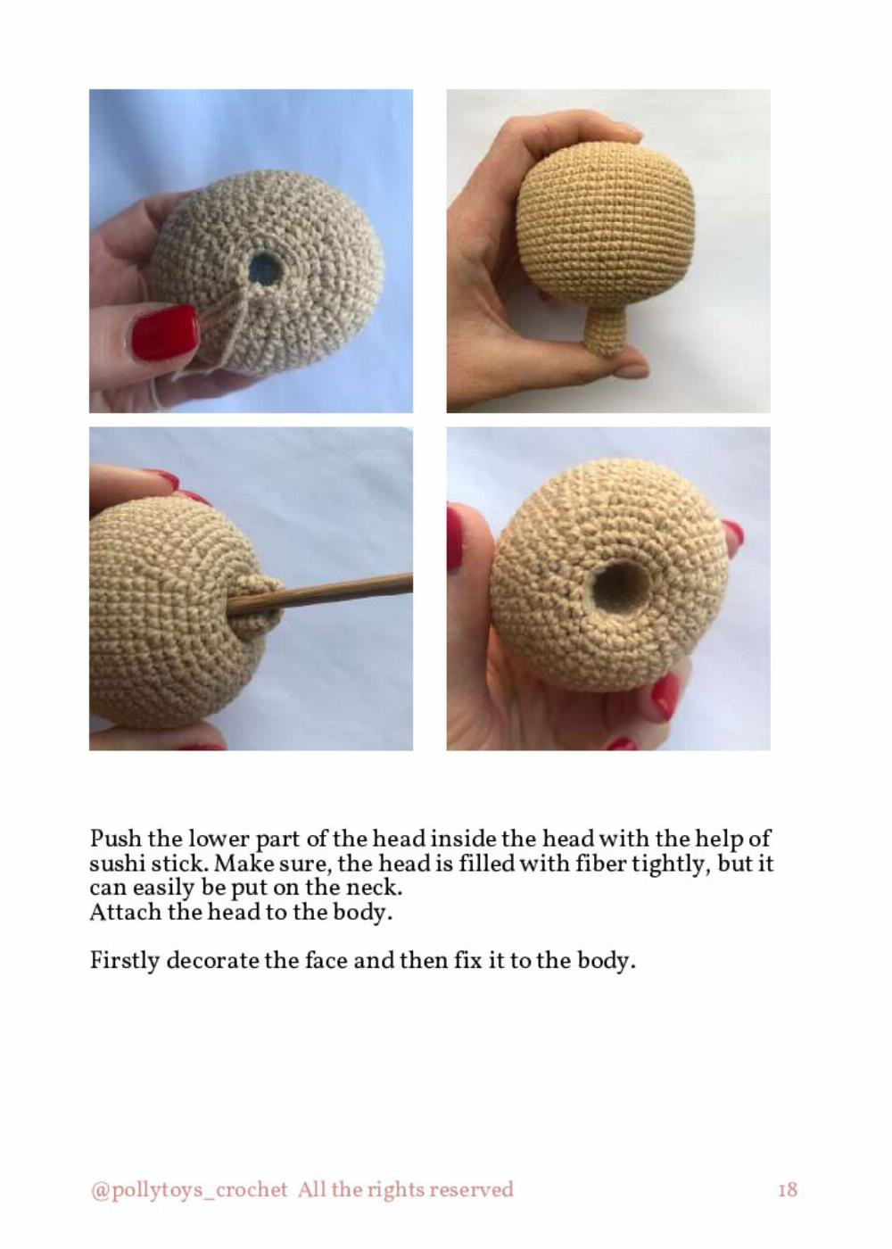 PATTERN CROCHET DOLL RON WEASLEY AND SCABBERS