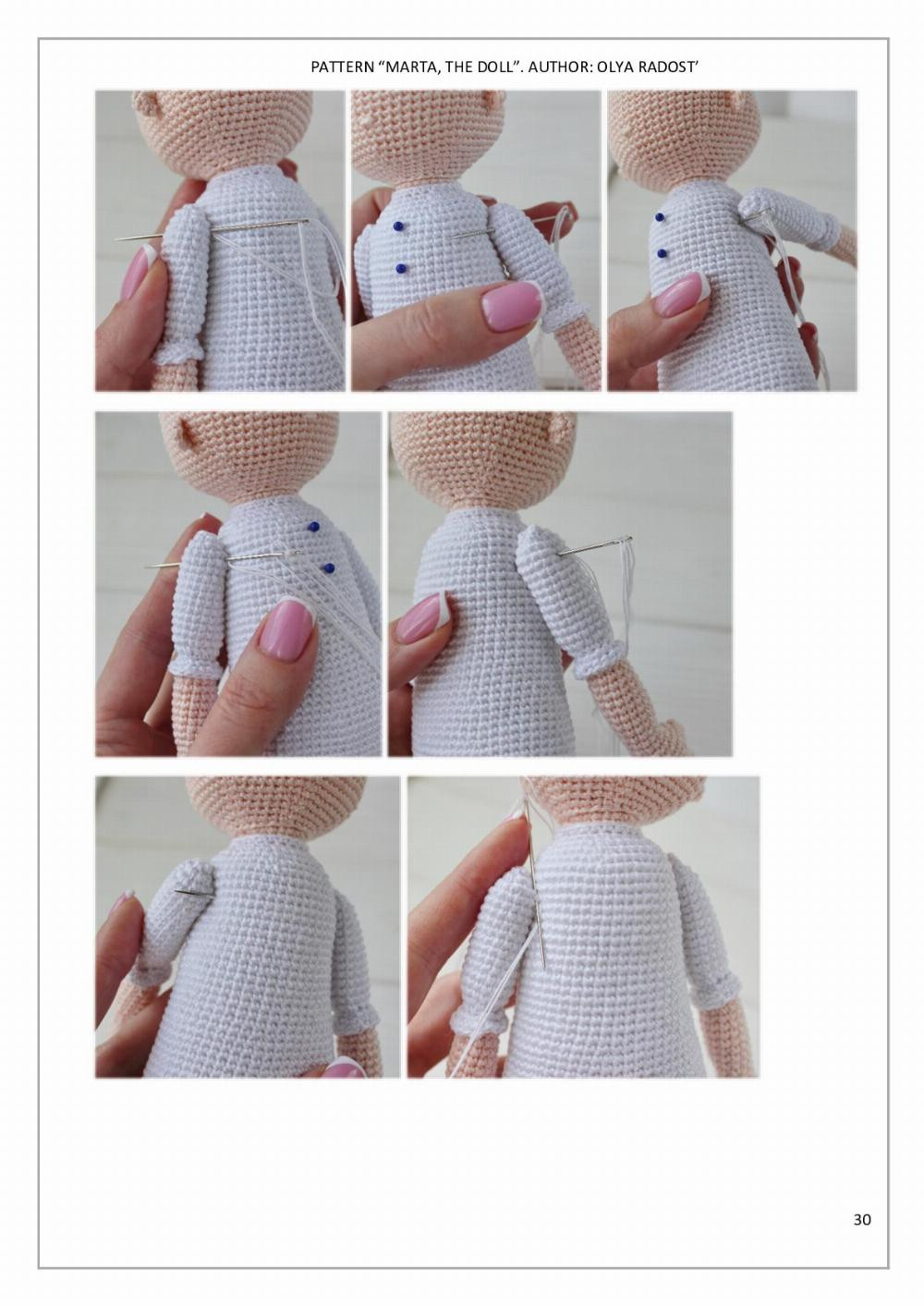 PATTERN “MARTA, THE DOLL”.