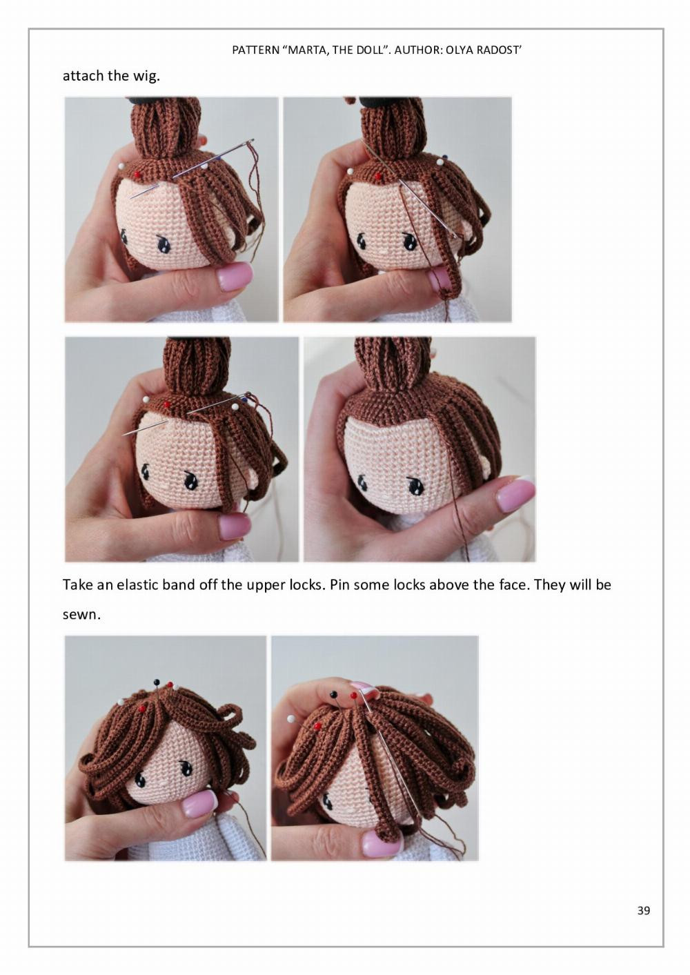 PATTERN “MARTA, THE DOLL”.