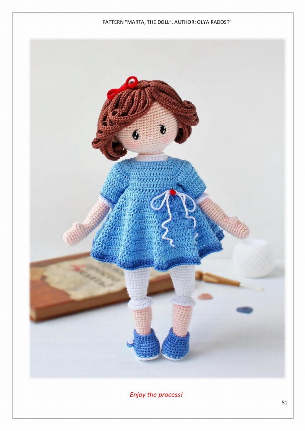 PATTERN “MARTA, THE DOLL”.