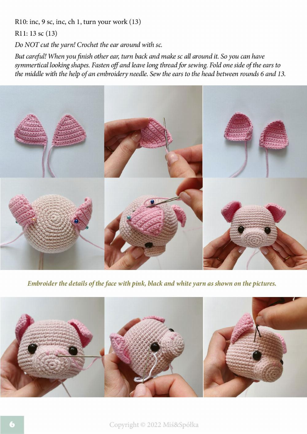 PETER THE PIG CROCHET PATTERN