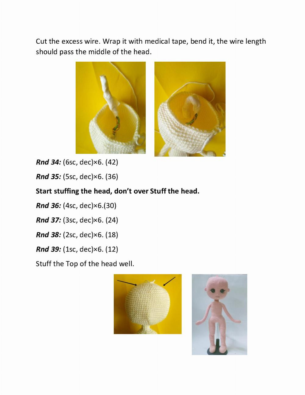 Ponny doll crochet pattern