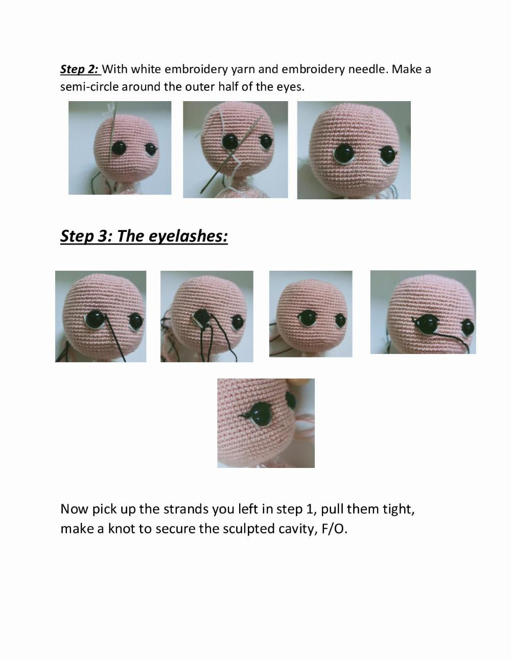 Ponny doll crochet pattern