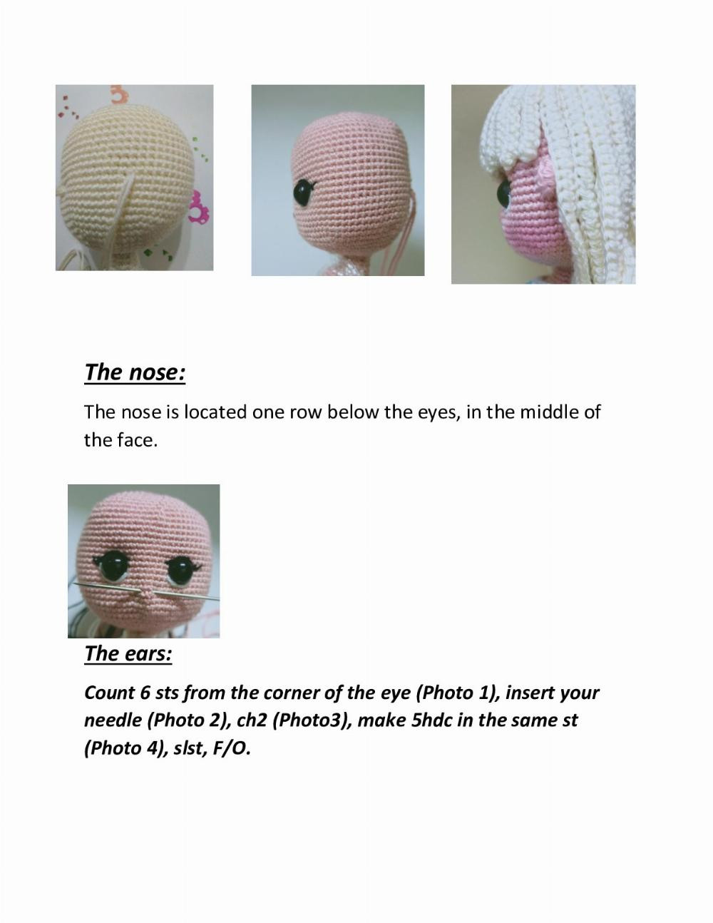 Ponny doll crochet pattern