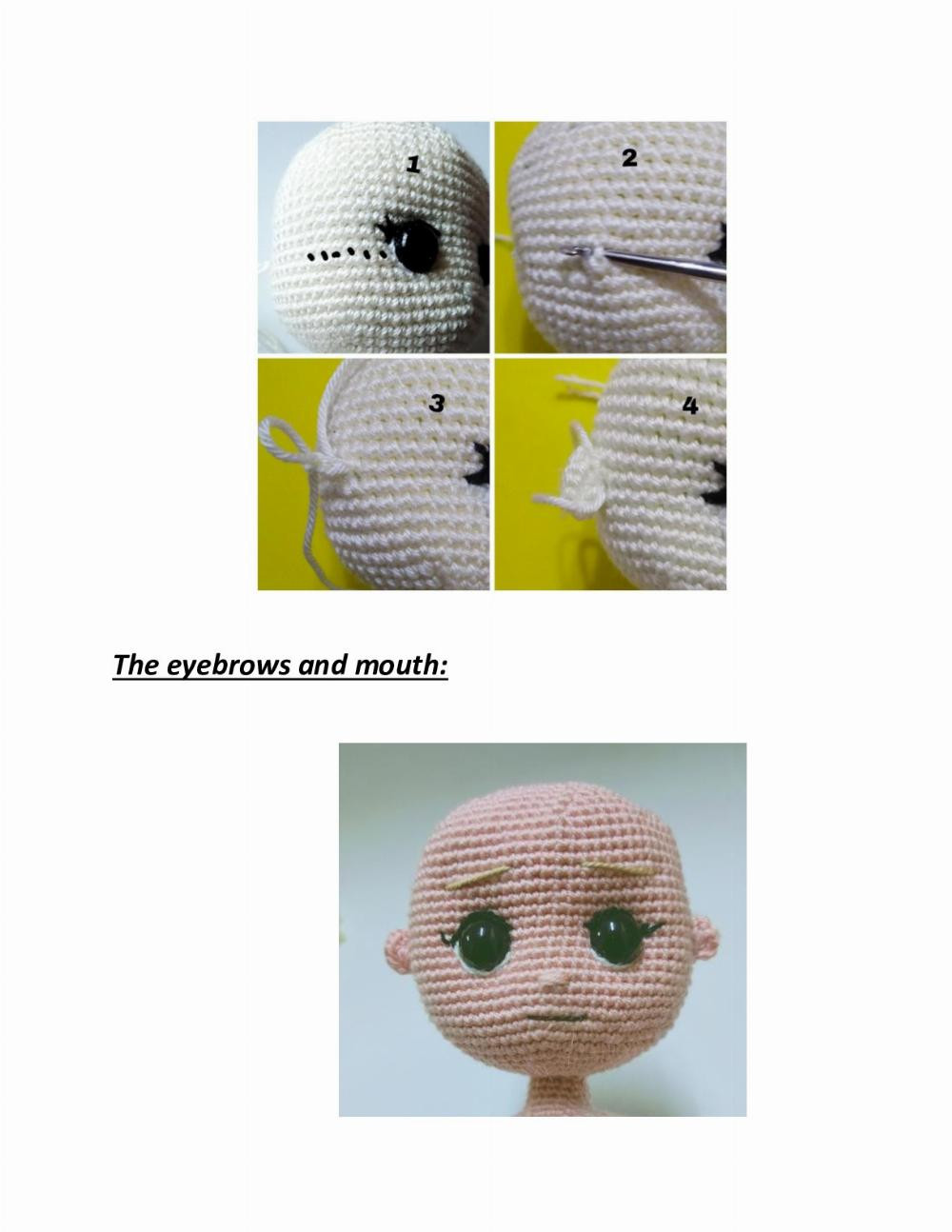 Ponny doll crochet pattern