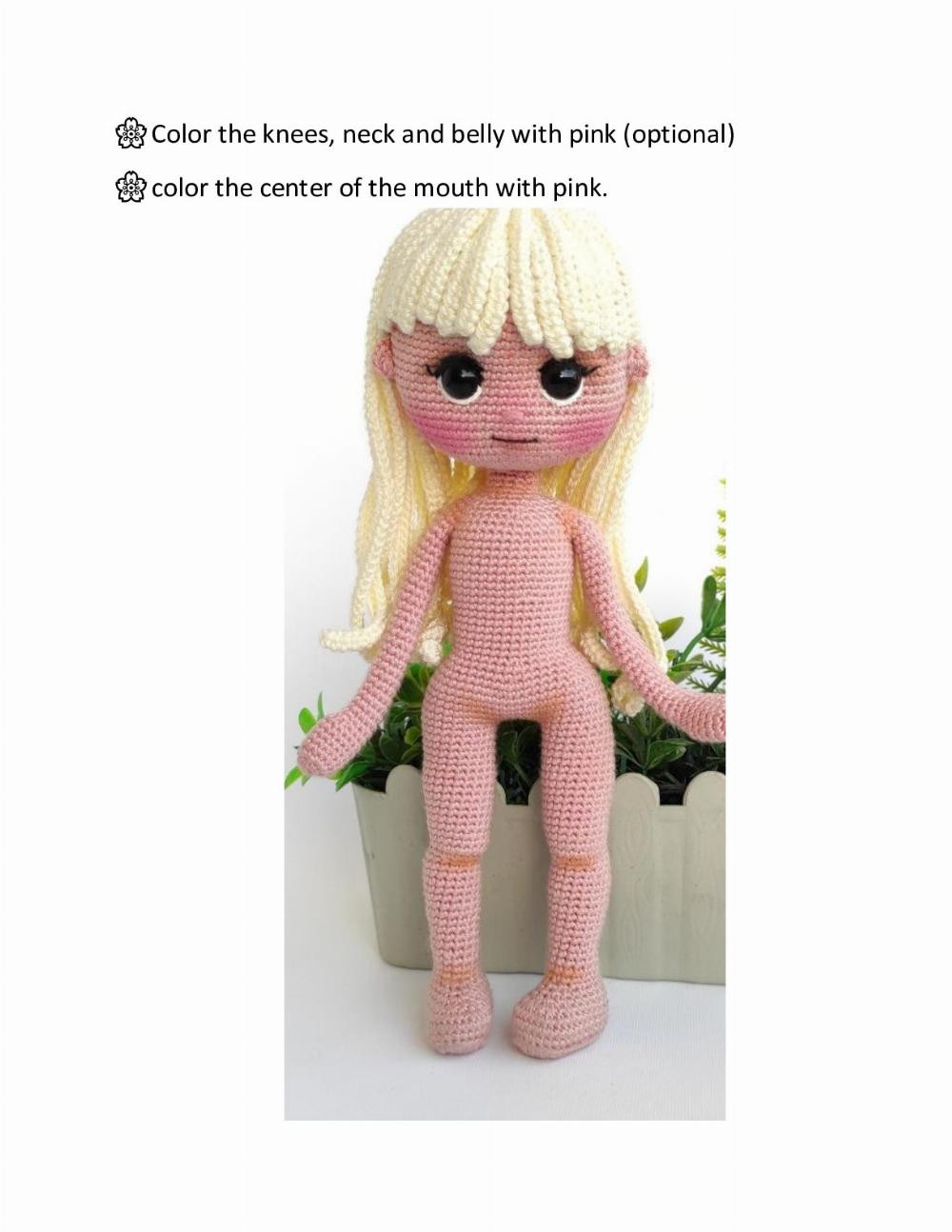 Ponny doll crochet pattern