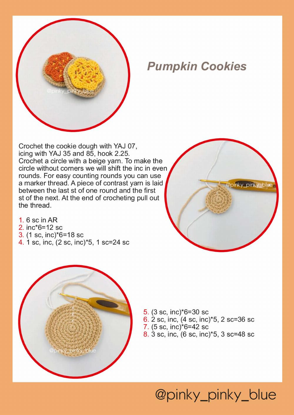 Pumpkin Spice Treats Crochet pattern