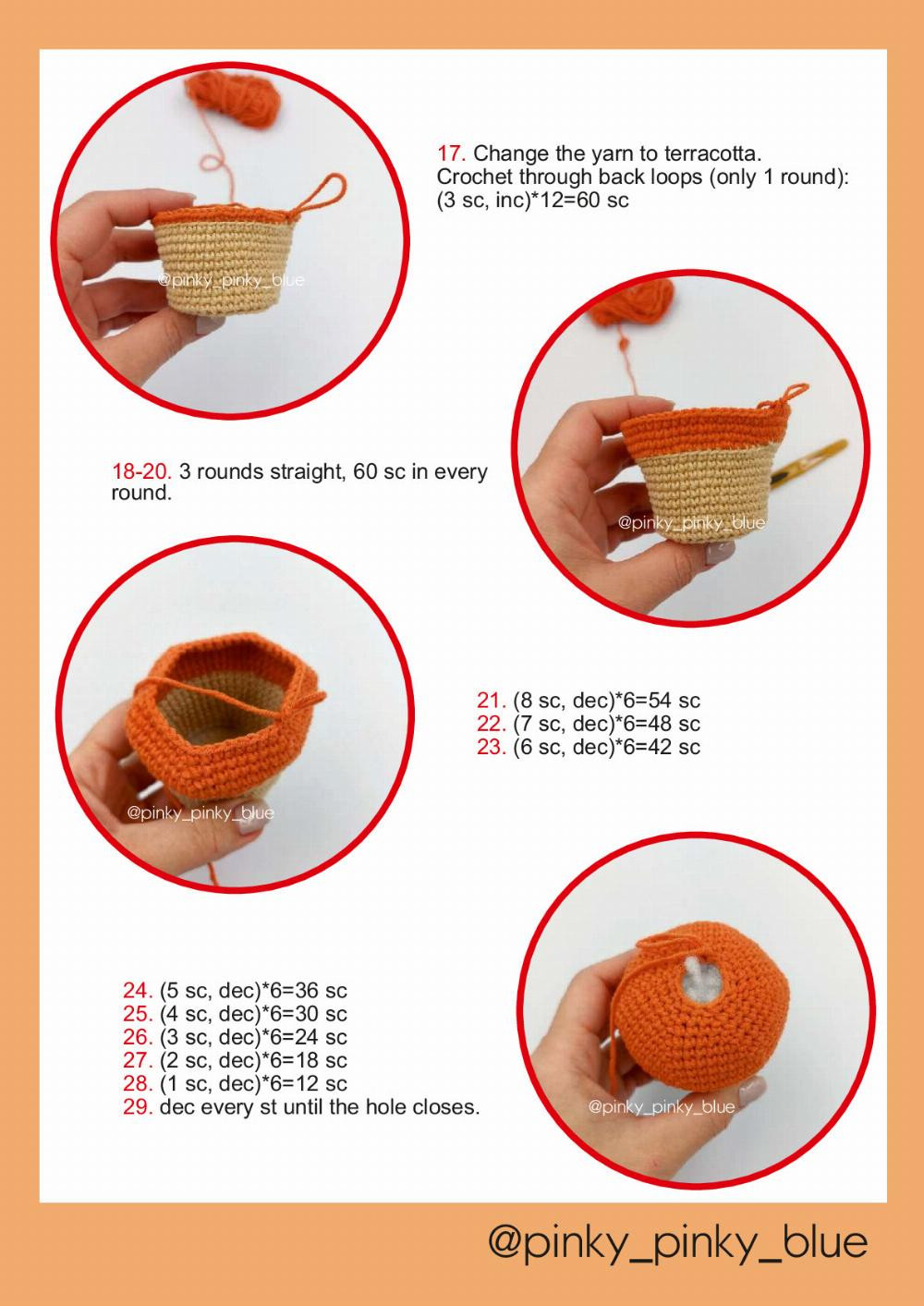 Pumpkin Spice Treats Crochet pattern