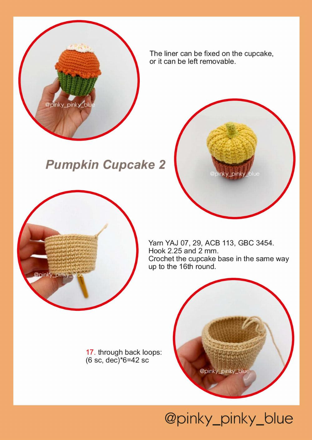 Pumpkin Spice Treats Crochet pattern