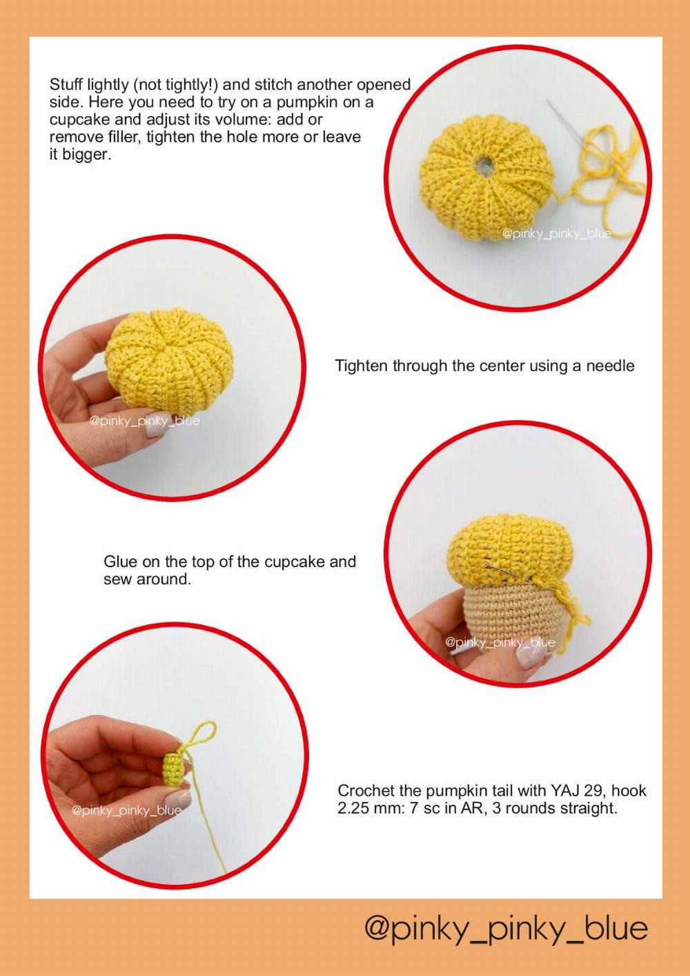 Pumpkin Spice Treats Crochet pattern