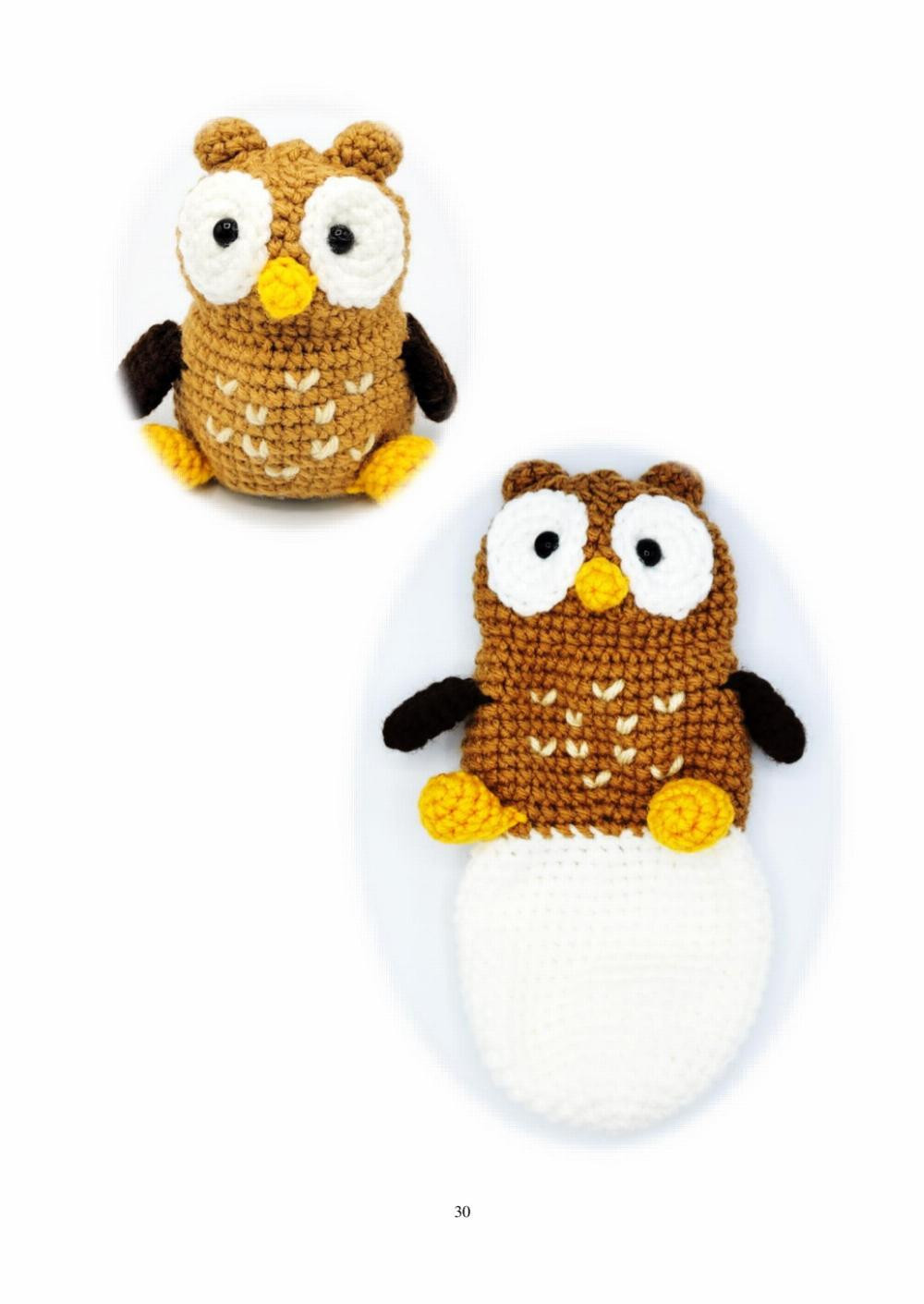 reversibles edition, Crochet patterns for frogs, octopuses, butterflies, owls, rabbits, milk tea, and penguins