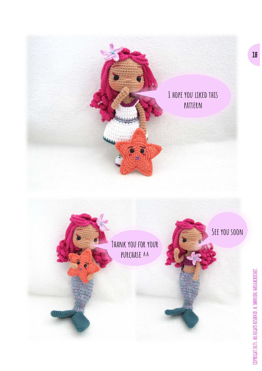 Rose the mermaid