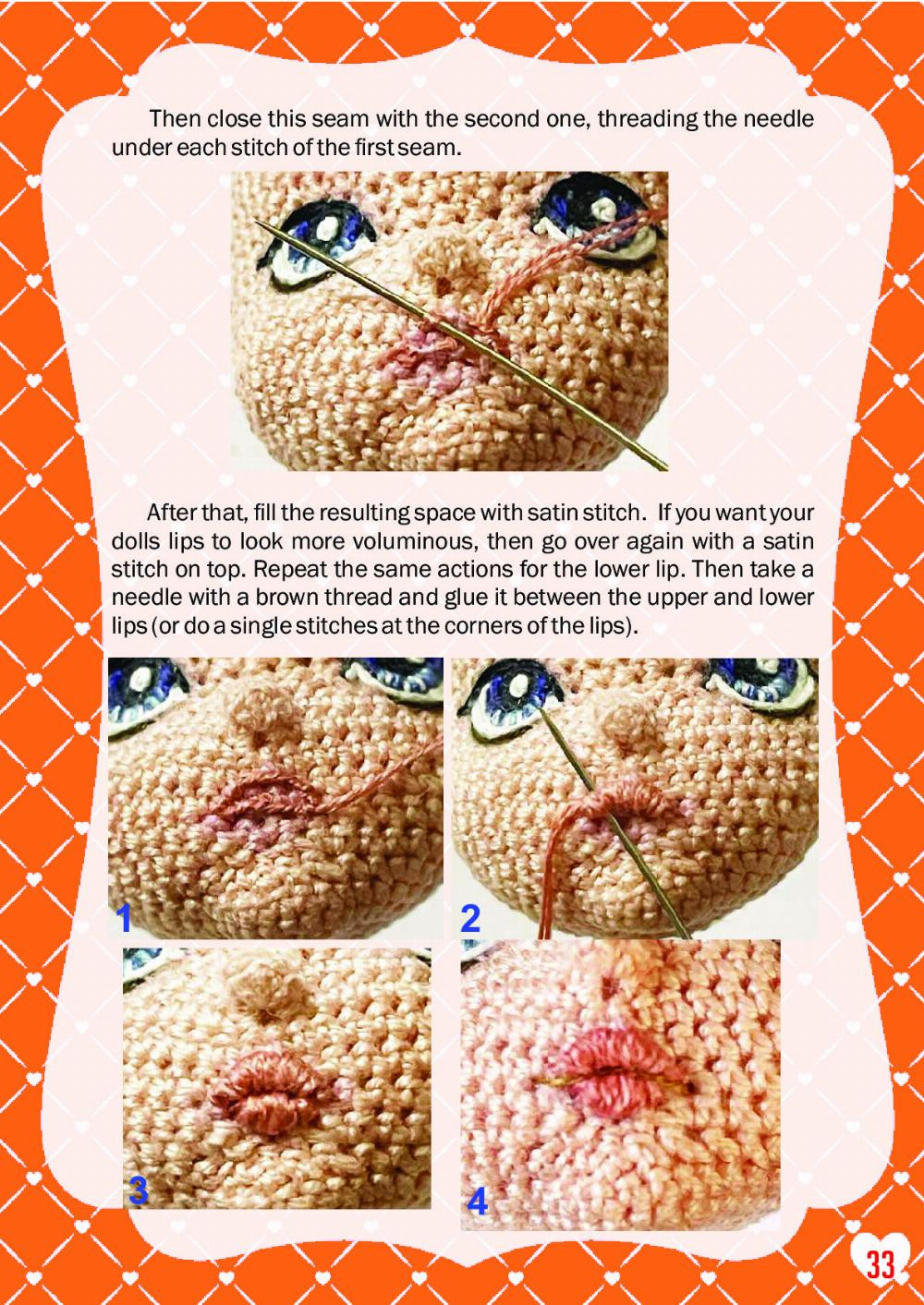 ROSETTE” DOLL PATTERN