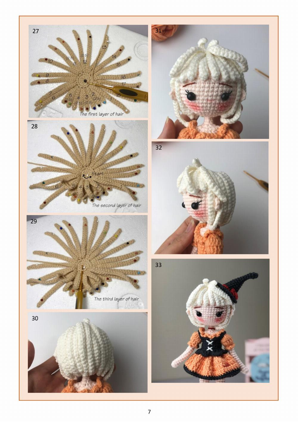 Sakura (Halloween) crochet patern