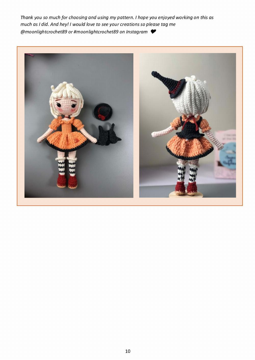 Sakura (Halloween) crochet patern