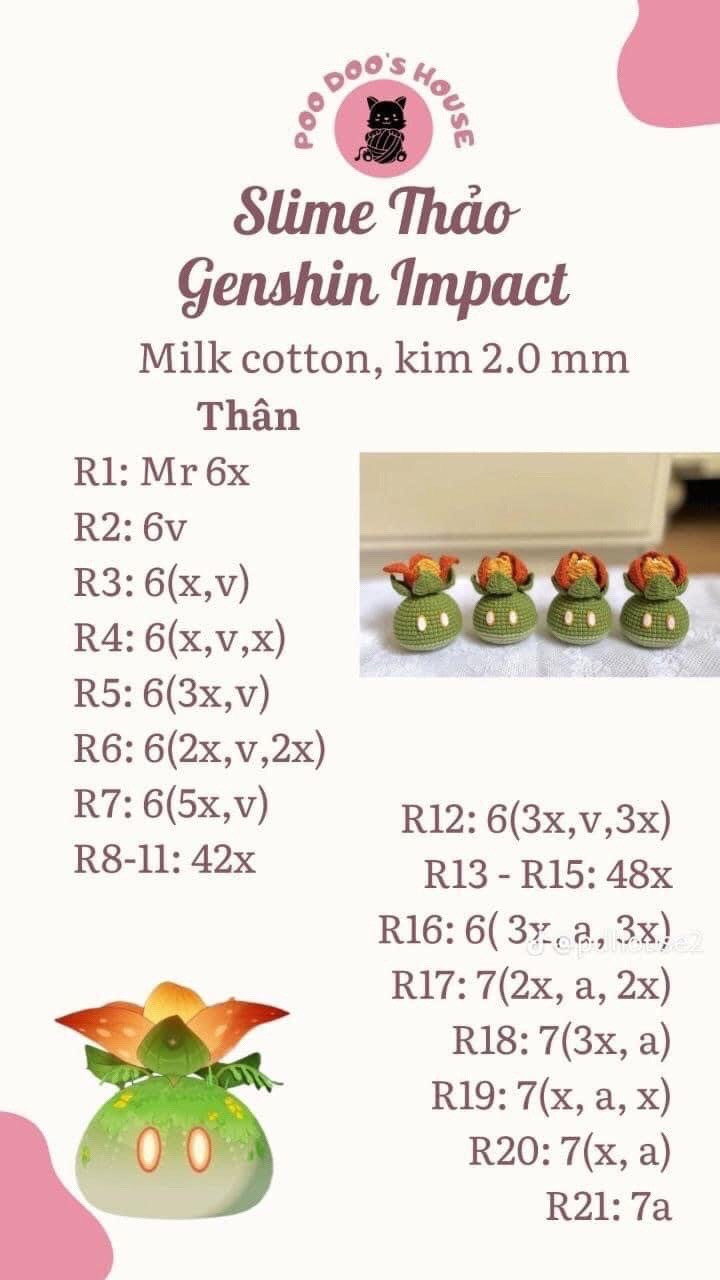 slime thảo genshin impact