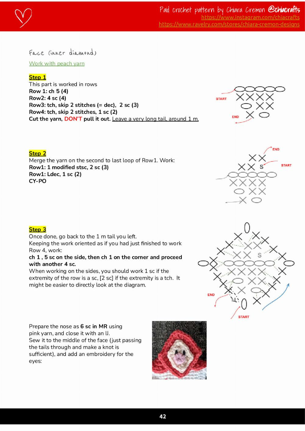 Soldier Cards Crochet Pattern