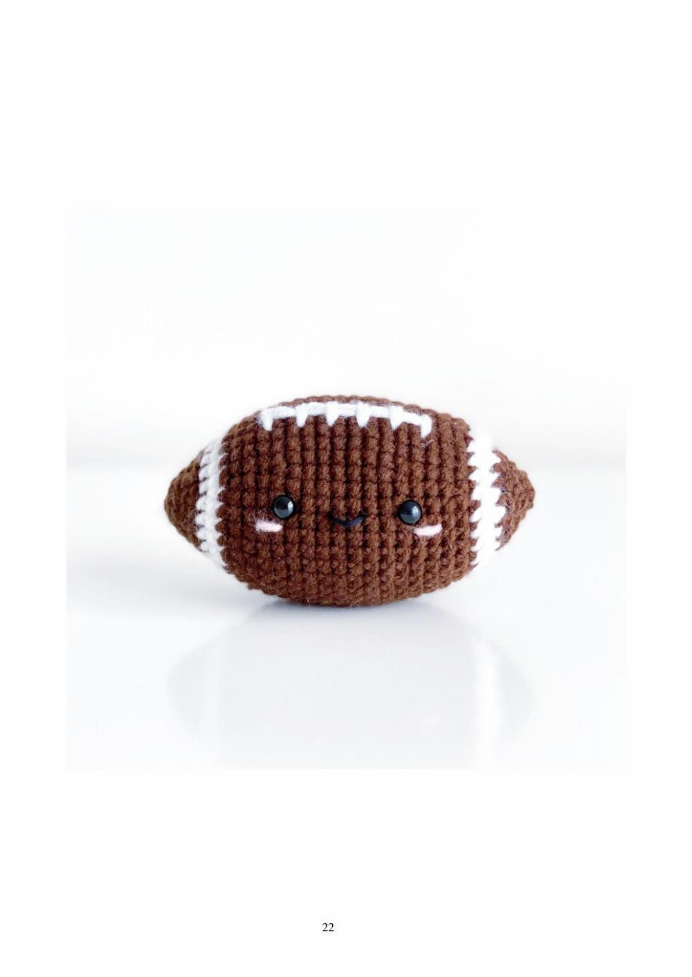 sports, Crochet patterns for sports equipment, balls, baseballs, golf clubs, basketballs, rugby balls, hockey, tennis balls, soccer balls, bowling