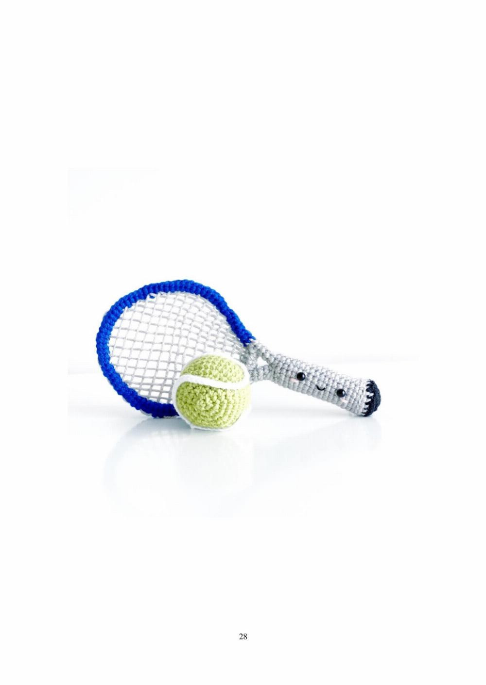 sports, Crochet patterns for sports equipment, balls, baseballs, golf clubs, basketballs, rugby balls, hockey, tennis balls, soccer balls, bowling