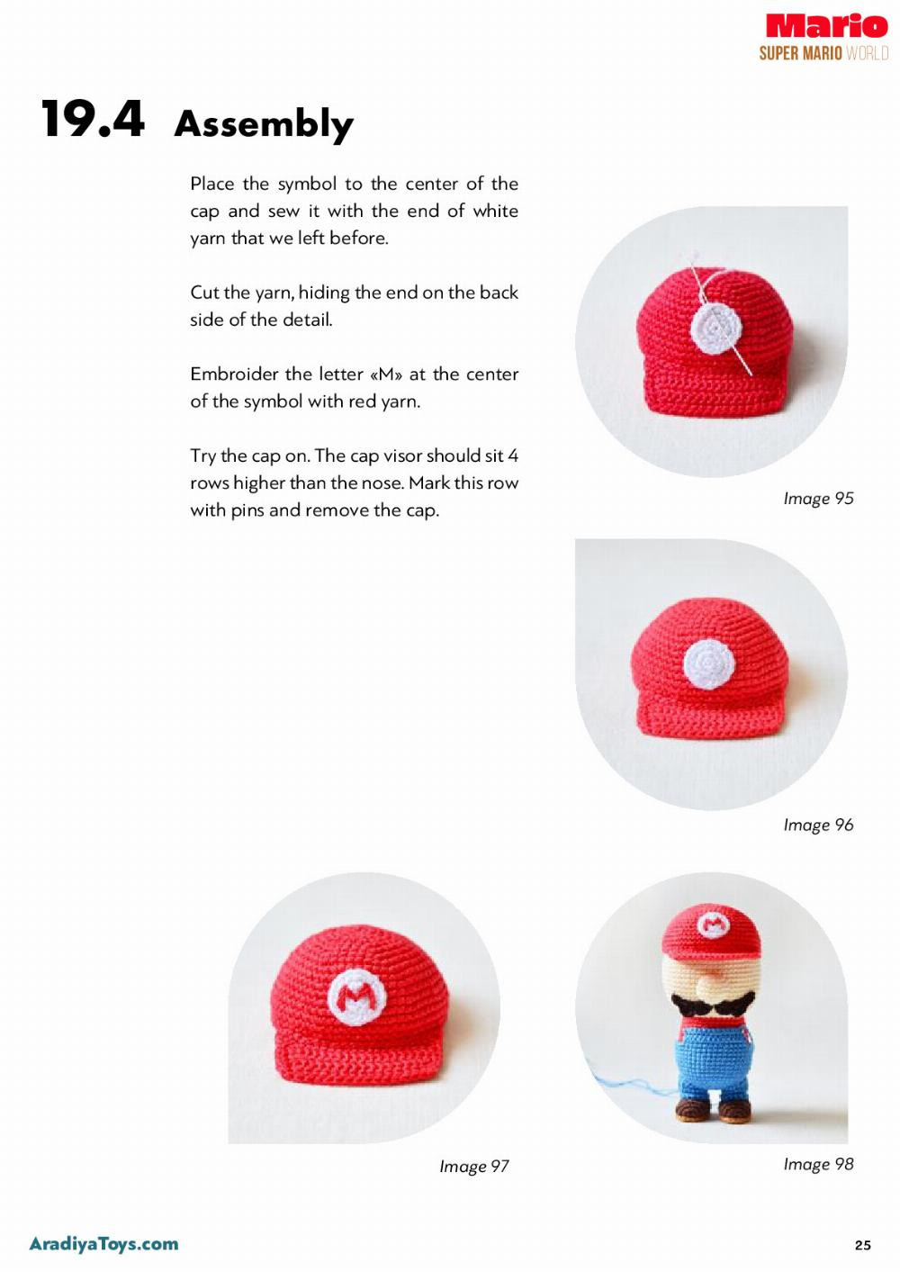 Super mario world Crochet pattern