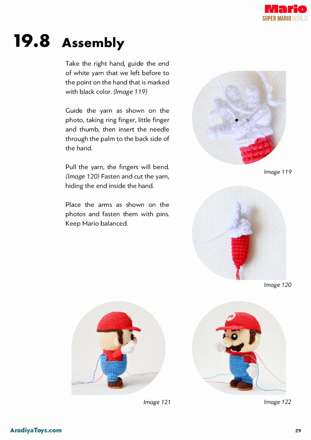 Super mario world Crochet pattern