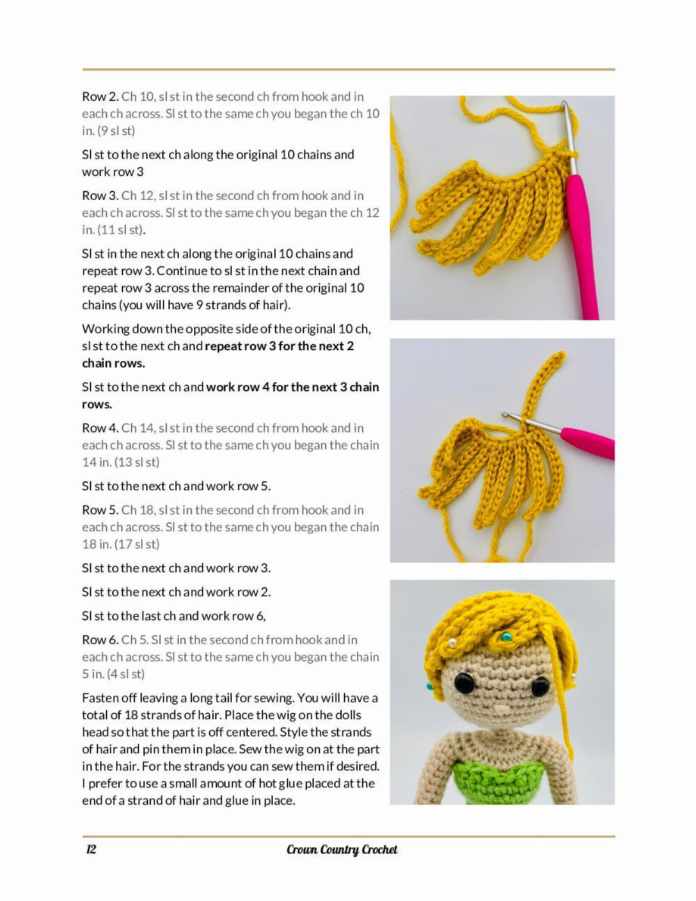 tinker bell crochet pattern