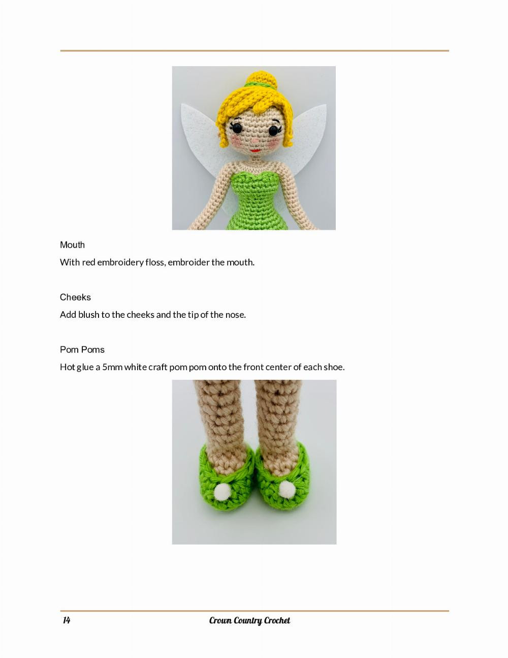 tinker bell crochet pattern