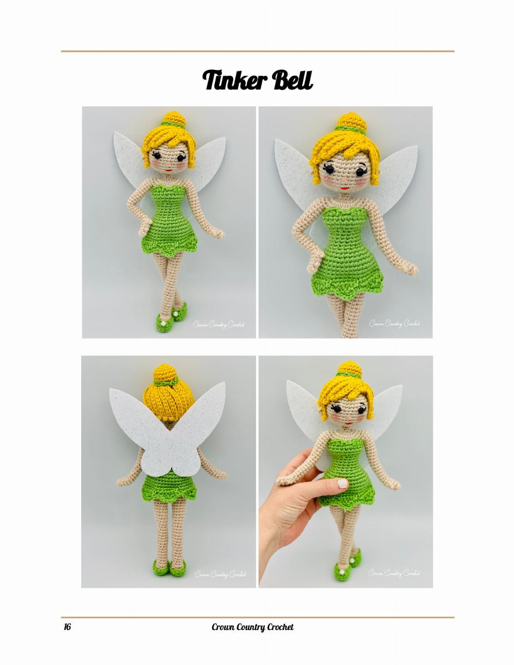 tinker bell crochet pattern