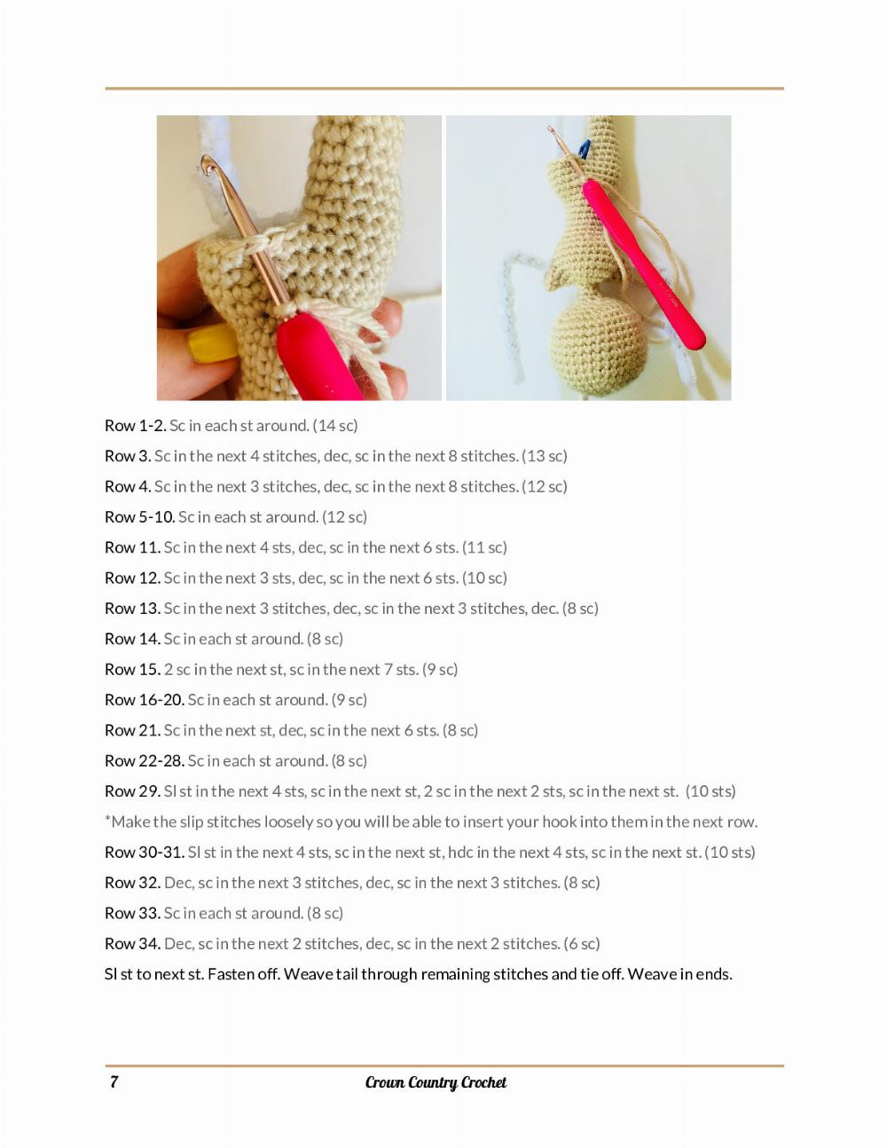 tinker bell crochet pattern