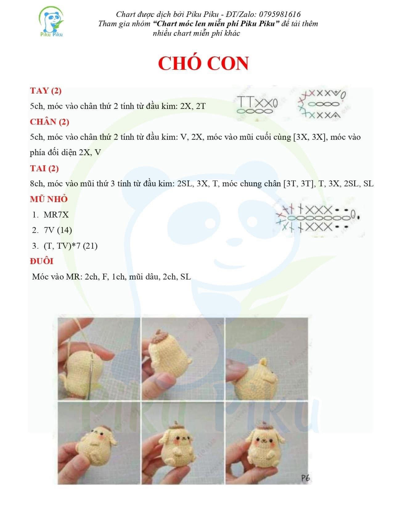 tổng hợp chart móc, chuột, gà, người tuyết, thỏ, khungr long, gấu trúc panda, heo, chó.