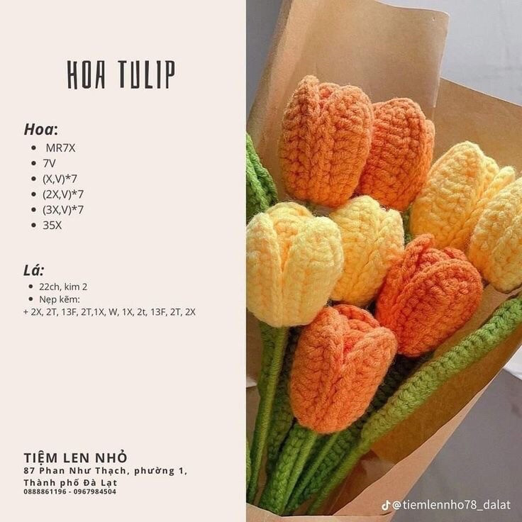 Tổng hợp chart móc hoa từ len: hoa đào, hoa cẩm chướng, hoa chuông, hoa lavender, hoa tiểu lily, hoa tulip, hoa anh túc, chart móc hoa ly, hoa hồng nở nhiều màu, hoa mẫu đơn, hoa tulip, hoa cúc họa mi, Hoa hướng dương,hoa sen len,