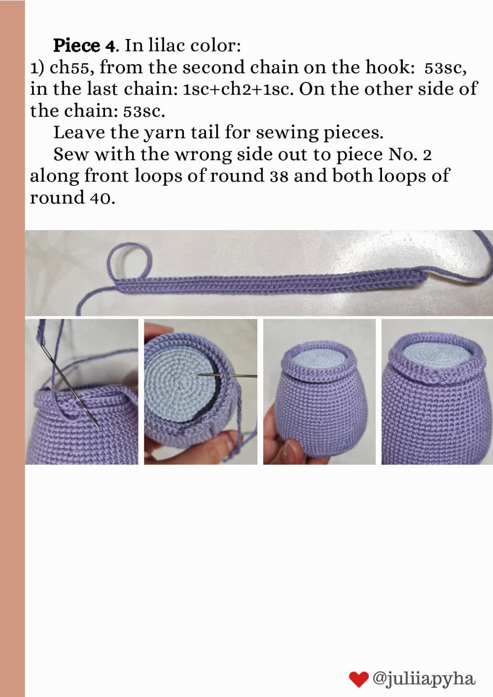 WATERING CAN WITH TULIPS Crochet Pattern