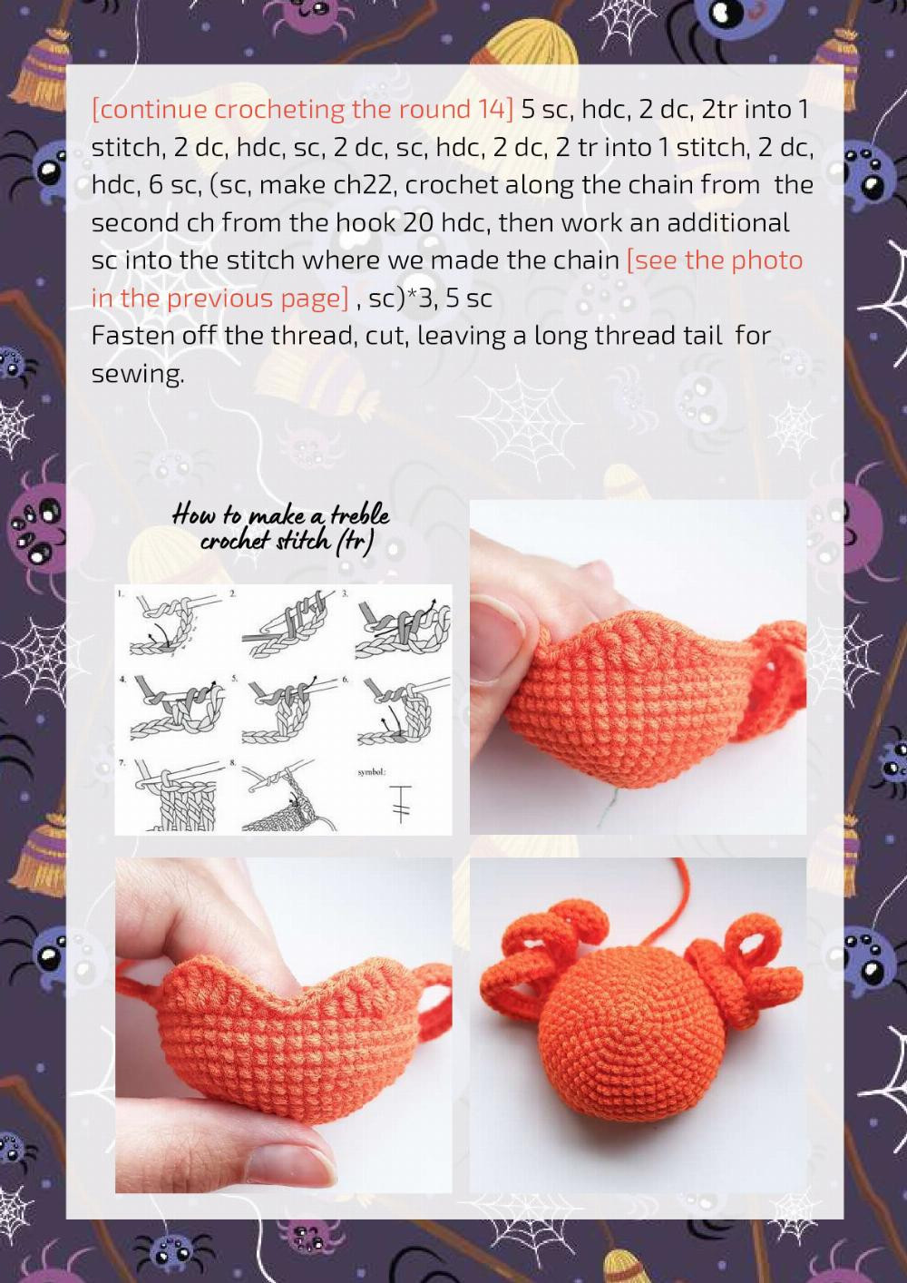 WITCH Crochet toy pattern