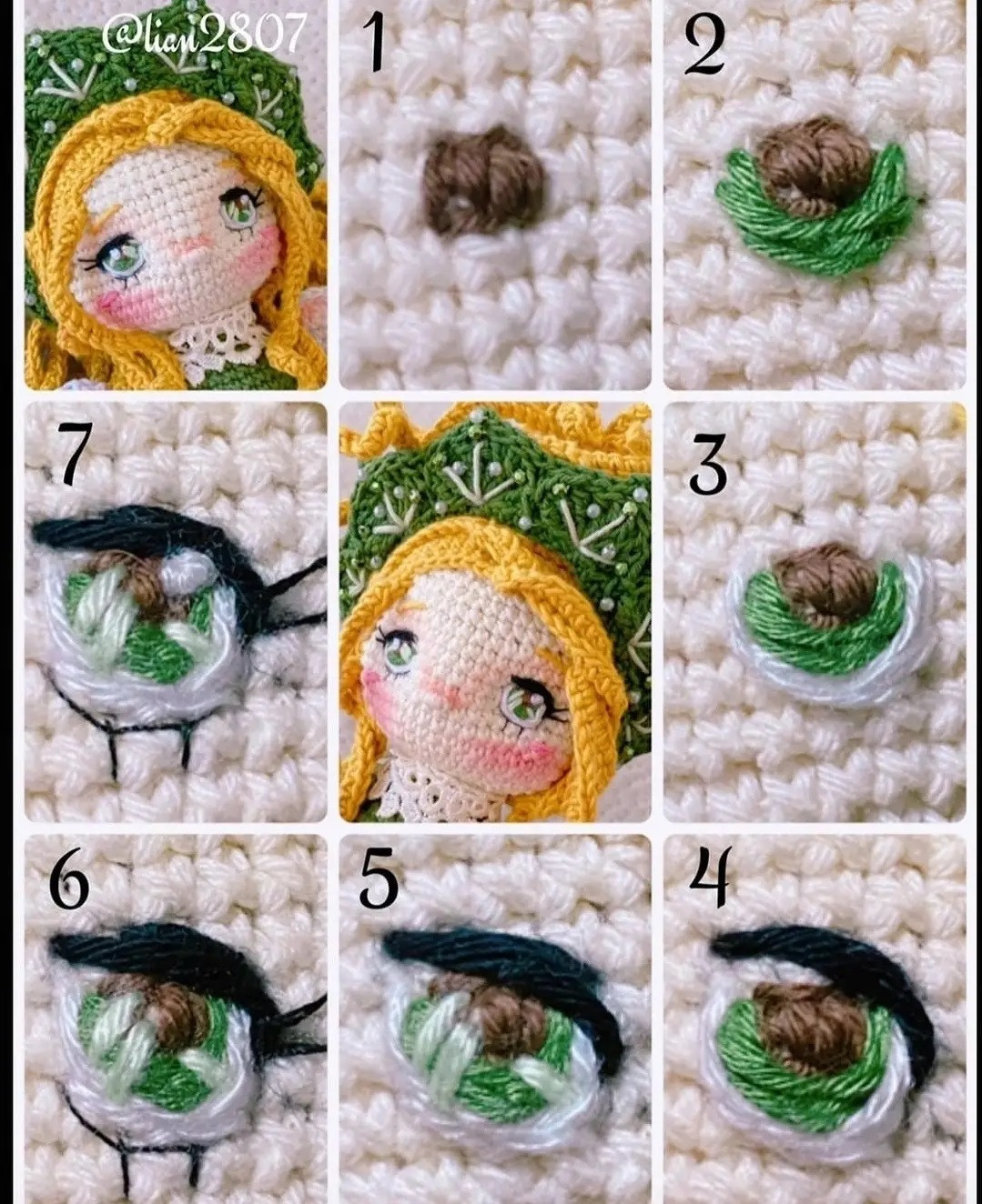 10 eye crochet patterns