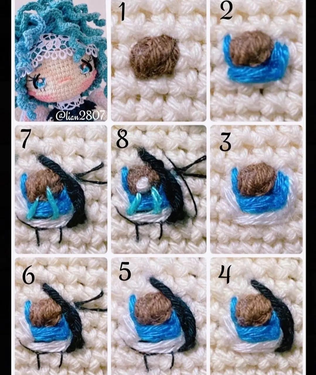 10 eye crochet patterns