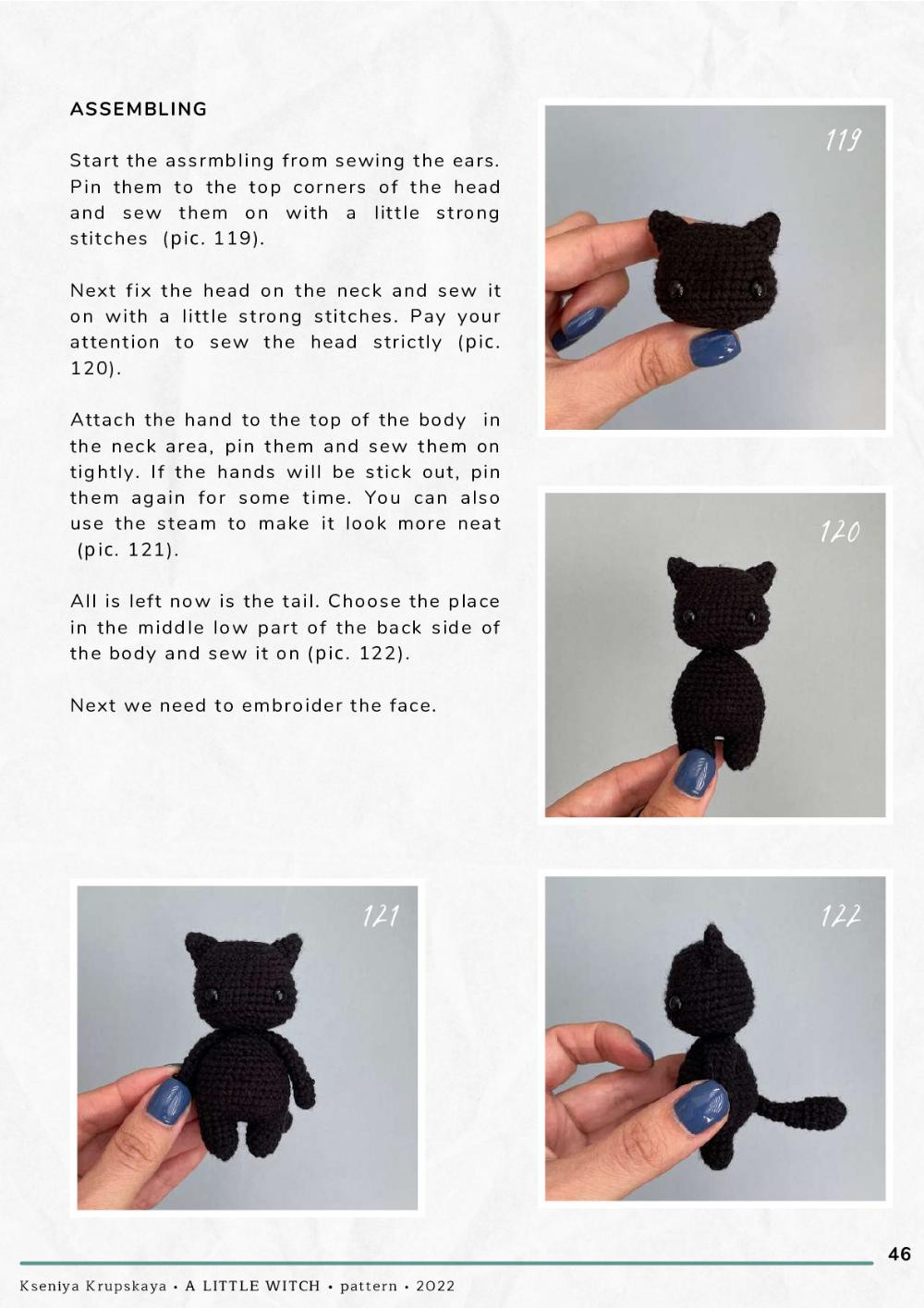 a little witch crochet pattern