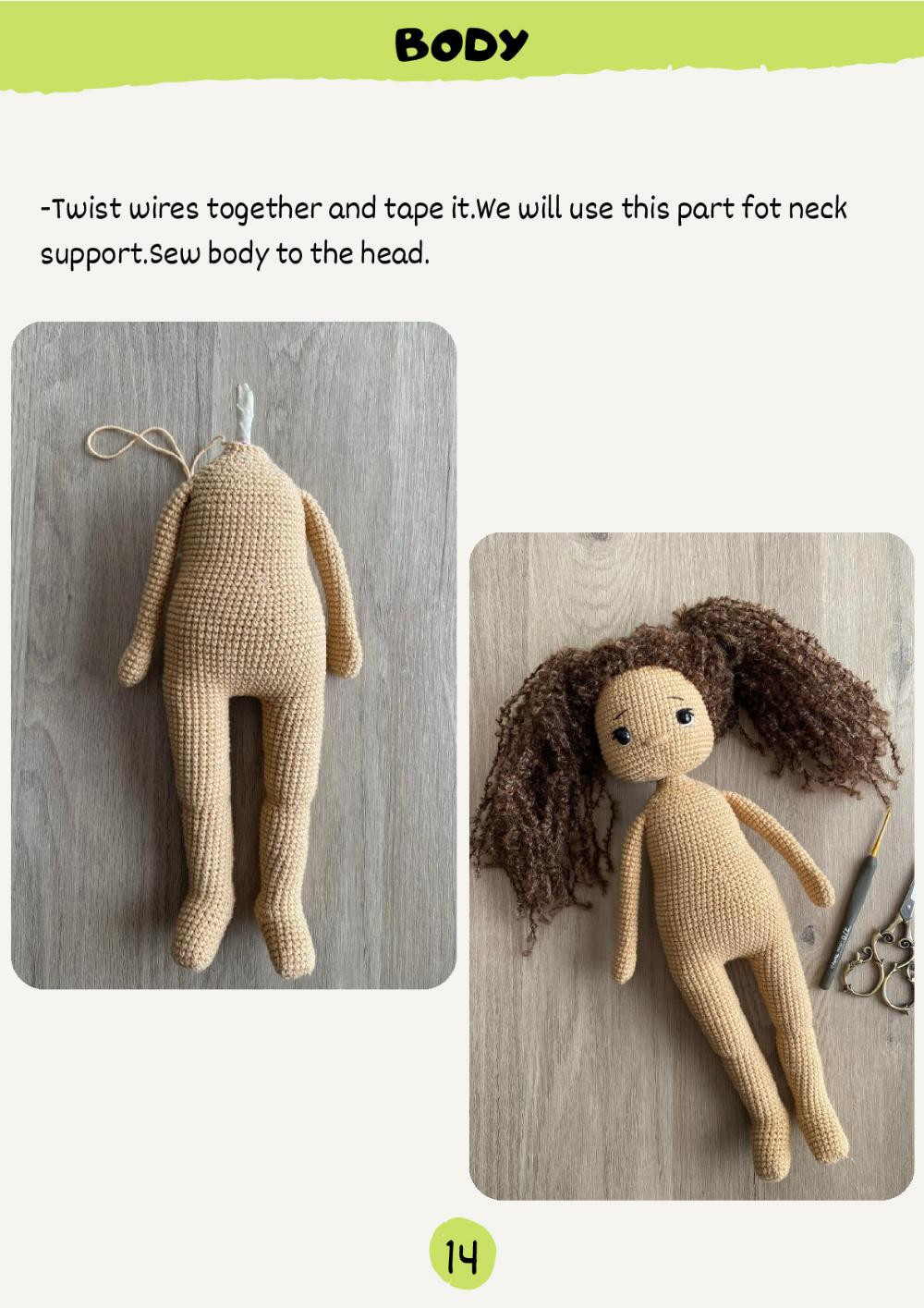 ALINA DOLL PATTERN Design