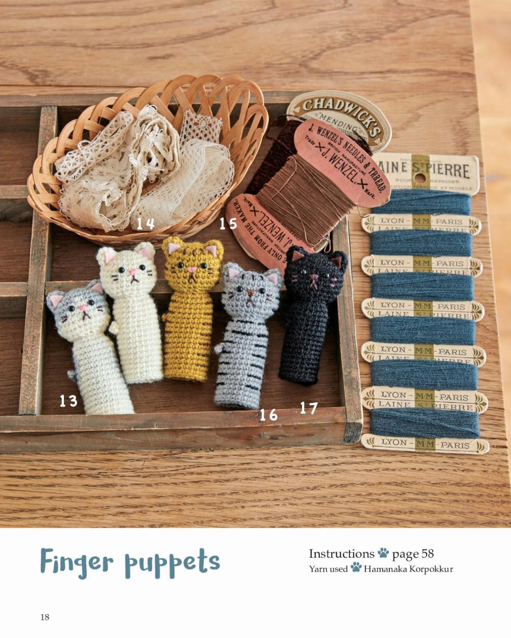 AMIGURUMI CATS Crochet Sweet Kitties the Japanese Way BOUTIQUE-SHA TUTTL E Publishing Tokyo Rutland