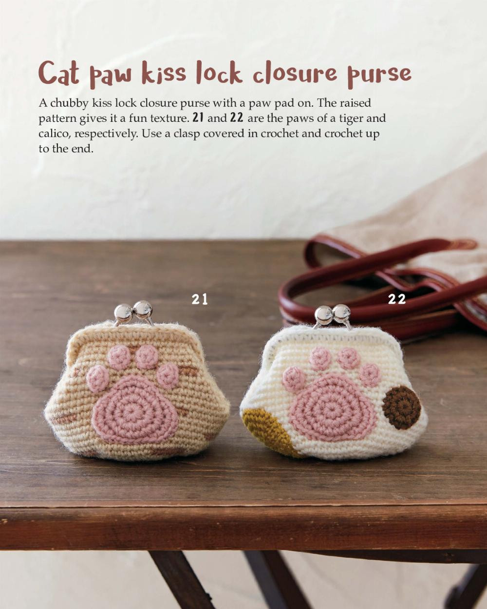 AMIGURUMI CATS Crochet Sweet Kitties the Japanese Way BOUTIQUE-SHA TUTTL E Publishing Tokyo Rutland