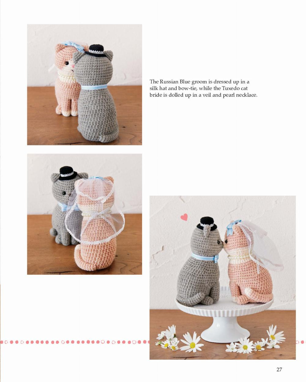 AMIGURUMI CATS Crochet Sweet Kitties the Japanese Way BOUTIQUE-SHA TUTTL E Publishing Tokyo Rutland