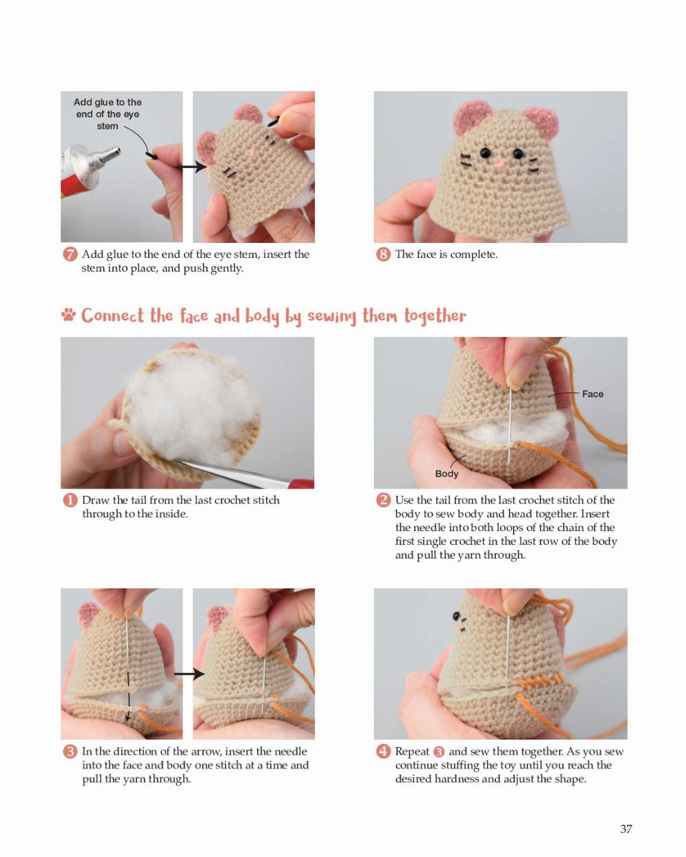 AMIGURUMI CATS Crochet Sweet Kitties the Japanese Way BOUTIQUE-SHA TUTTL E Publishing Tokyo Rutland