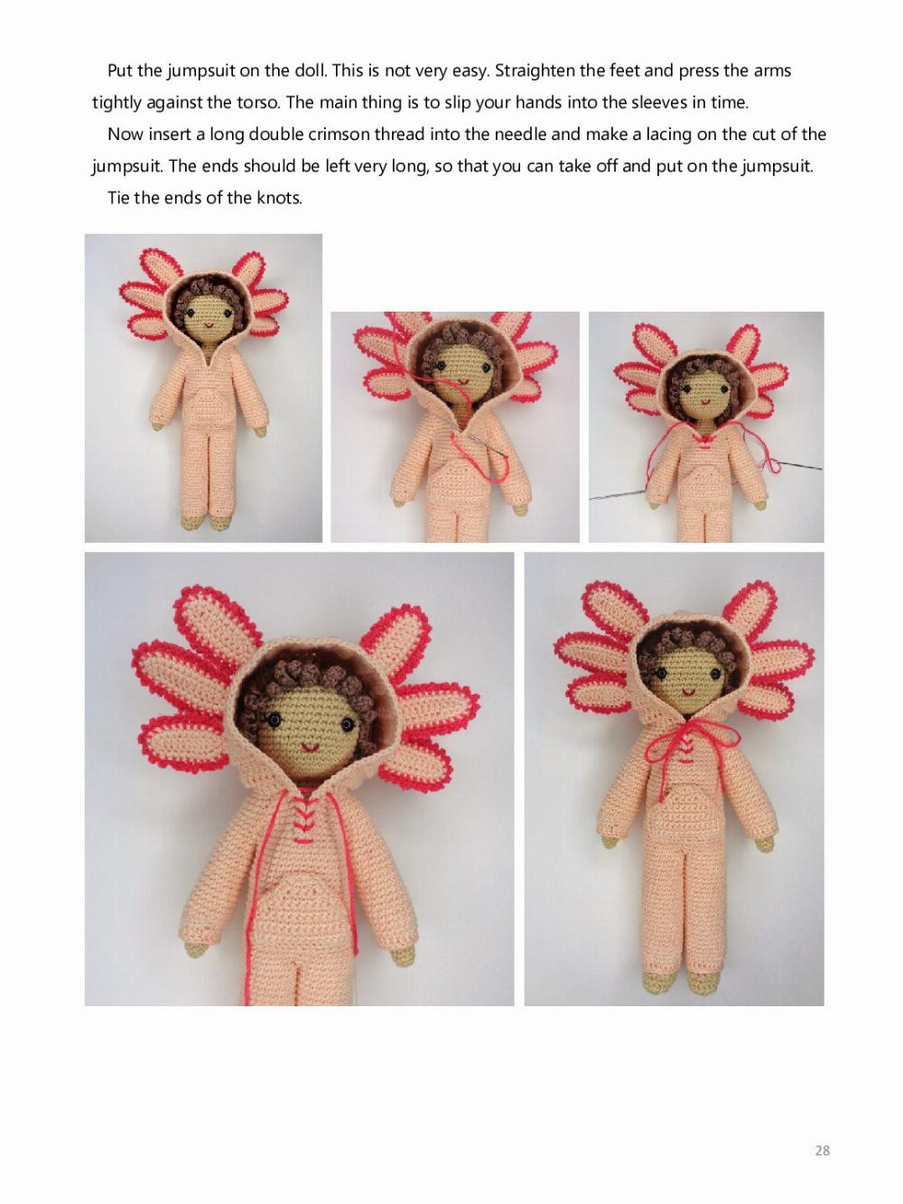 axolotl girl doll