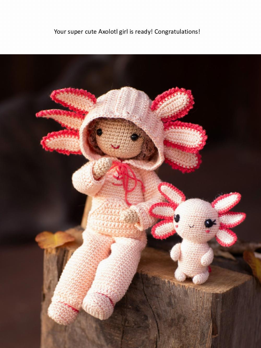 axolotl girl doll