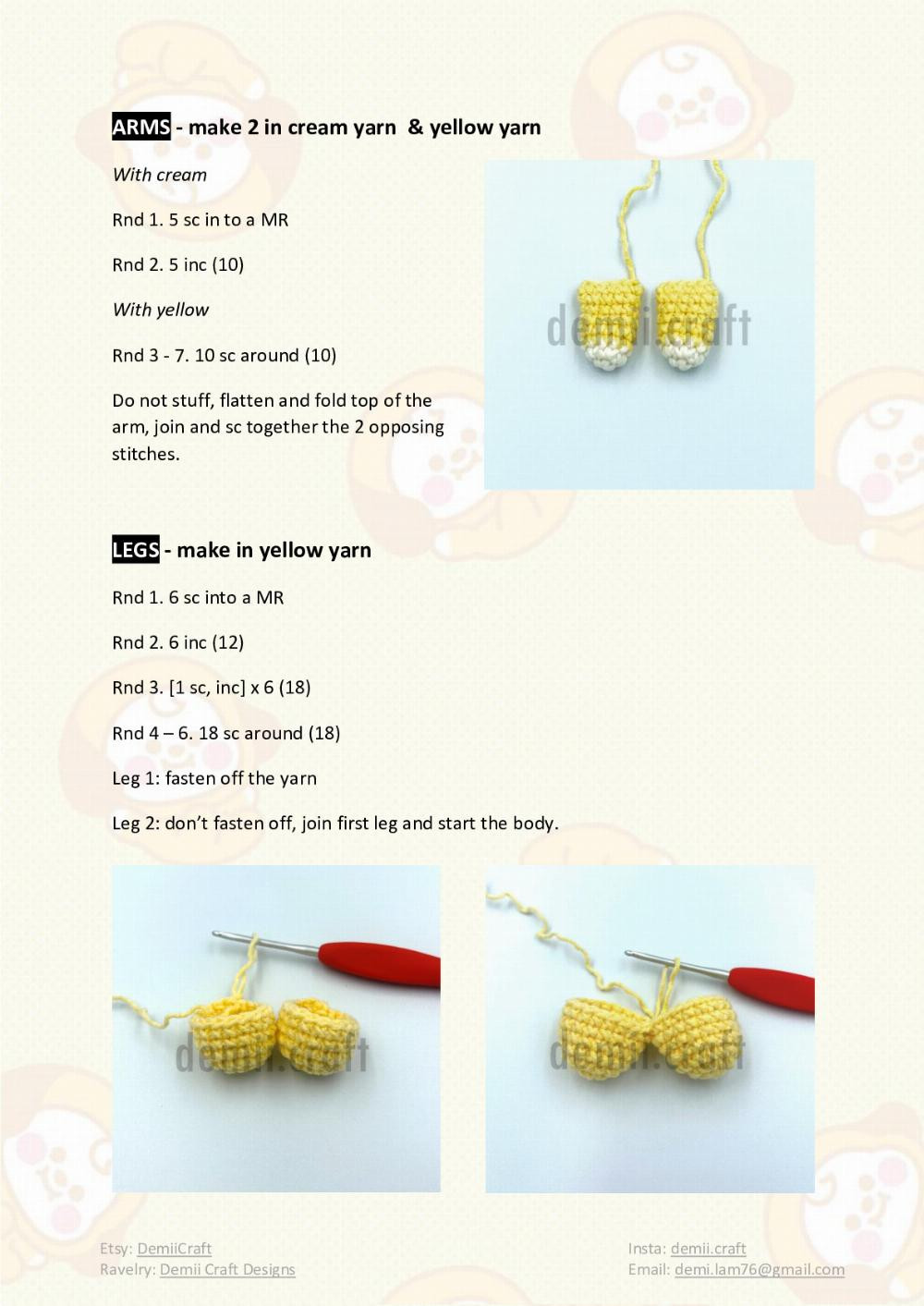 BABY CHIMMY dog CROCHET PATTERN