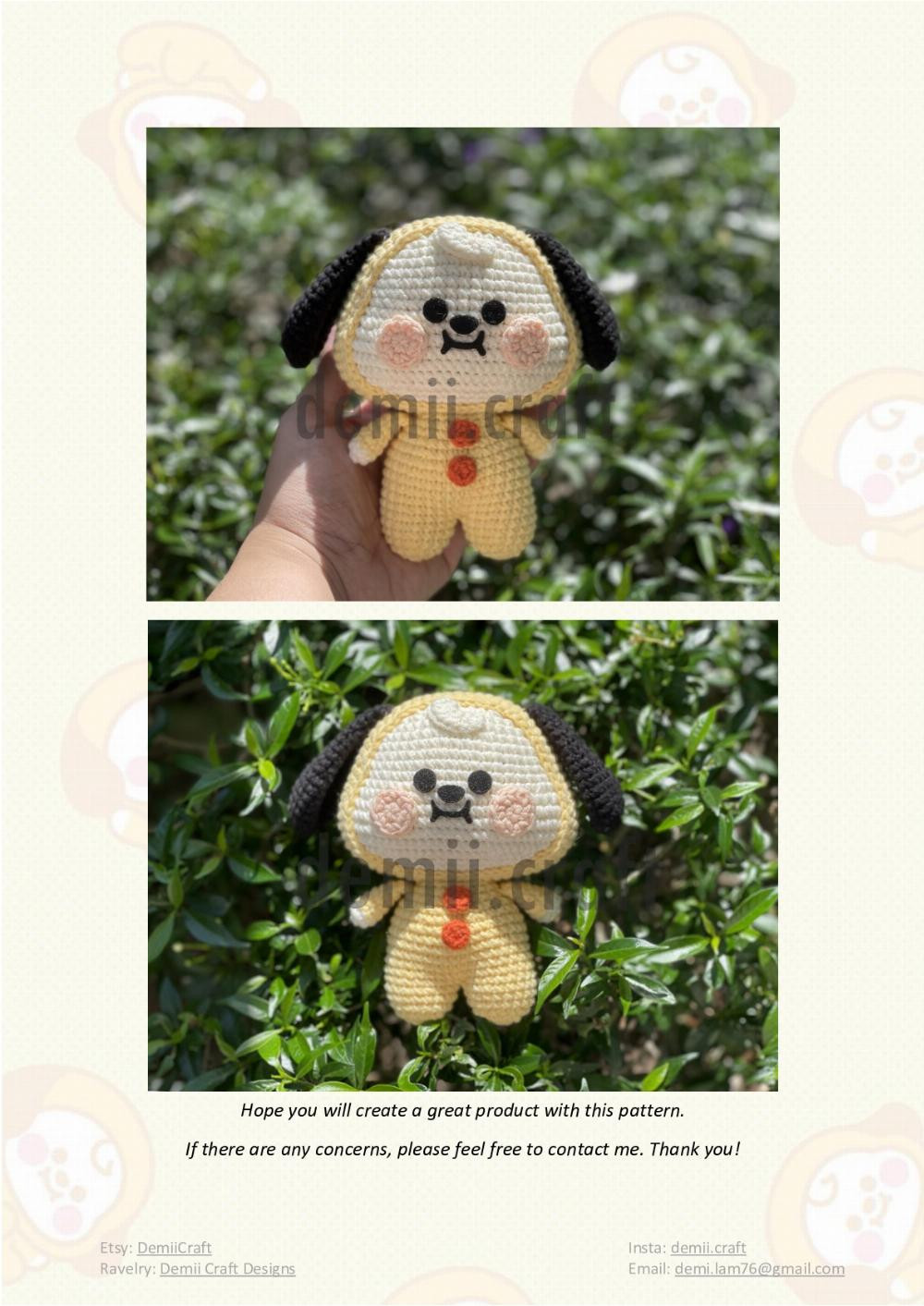 BABY CHIMMY dog CROCHET PATTERN