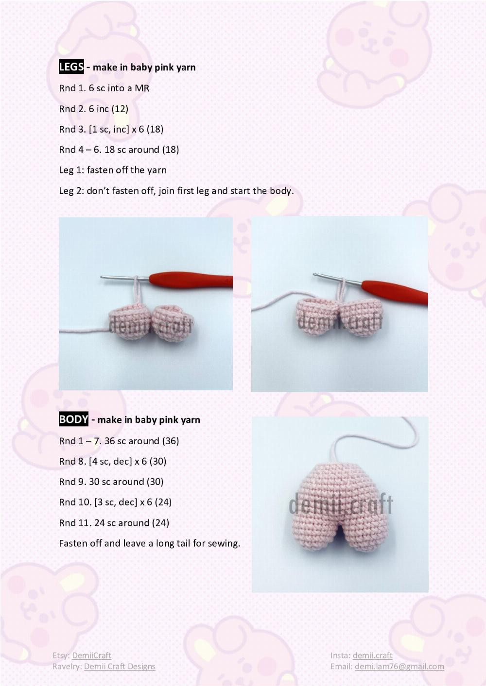 BABY COOKY CROCHET PATTERN