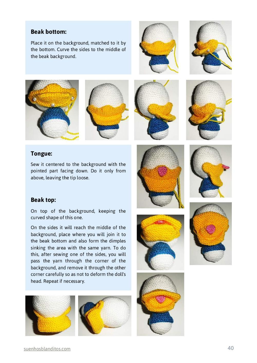 baby disney 6 amigurumi patterns, baby mickey, baby minnie, baby donald, baby daisy, baby pluto, baby goofy,