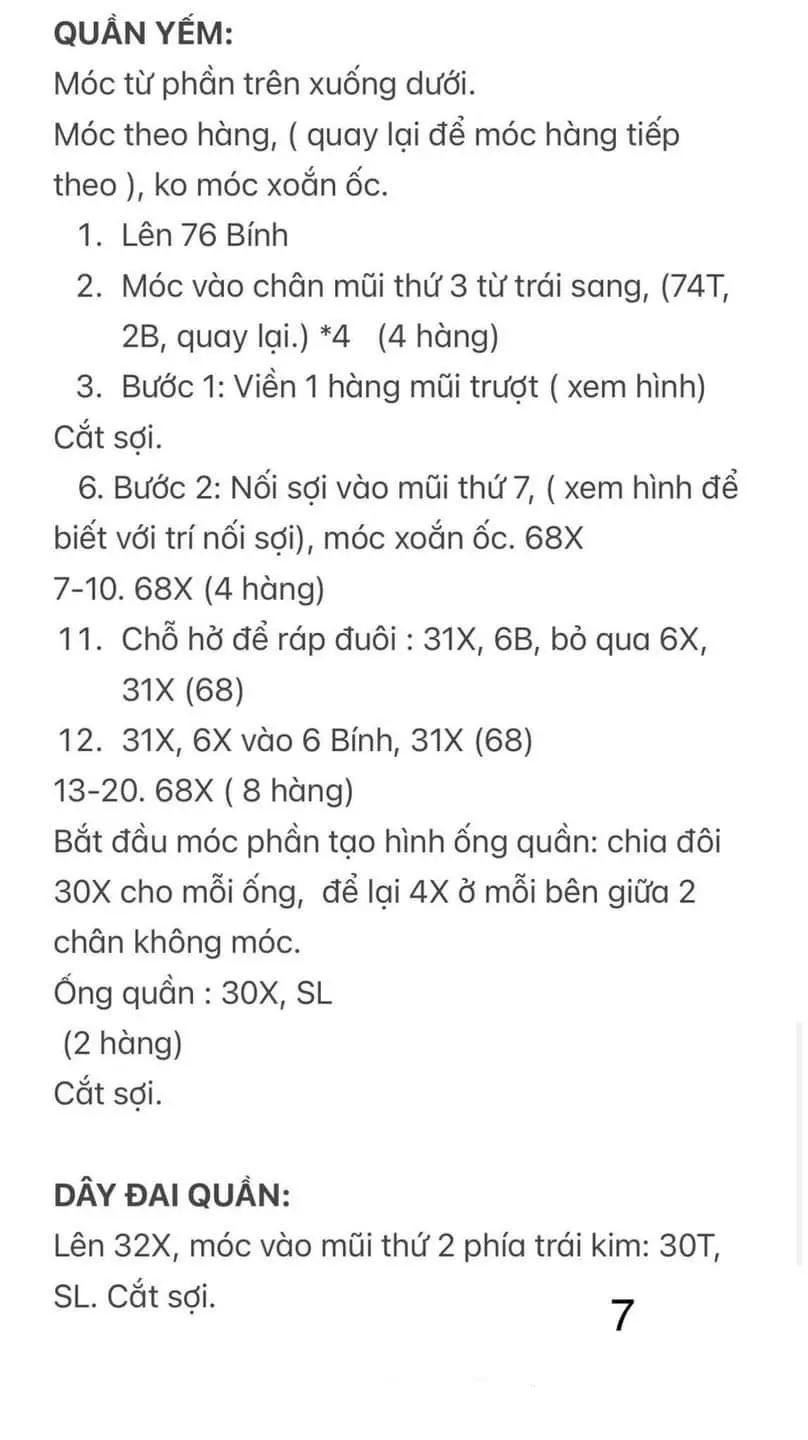 Chart Móc Mèo mặc quần yếm